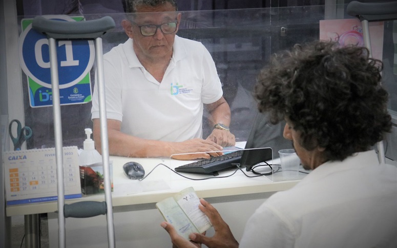 Atendimento ao Trabalhador com deficiência na Unidade do IDT/SINE